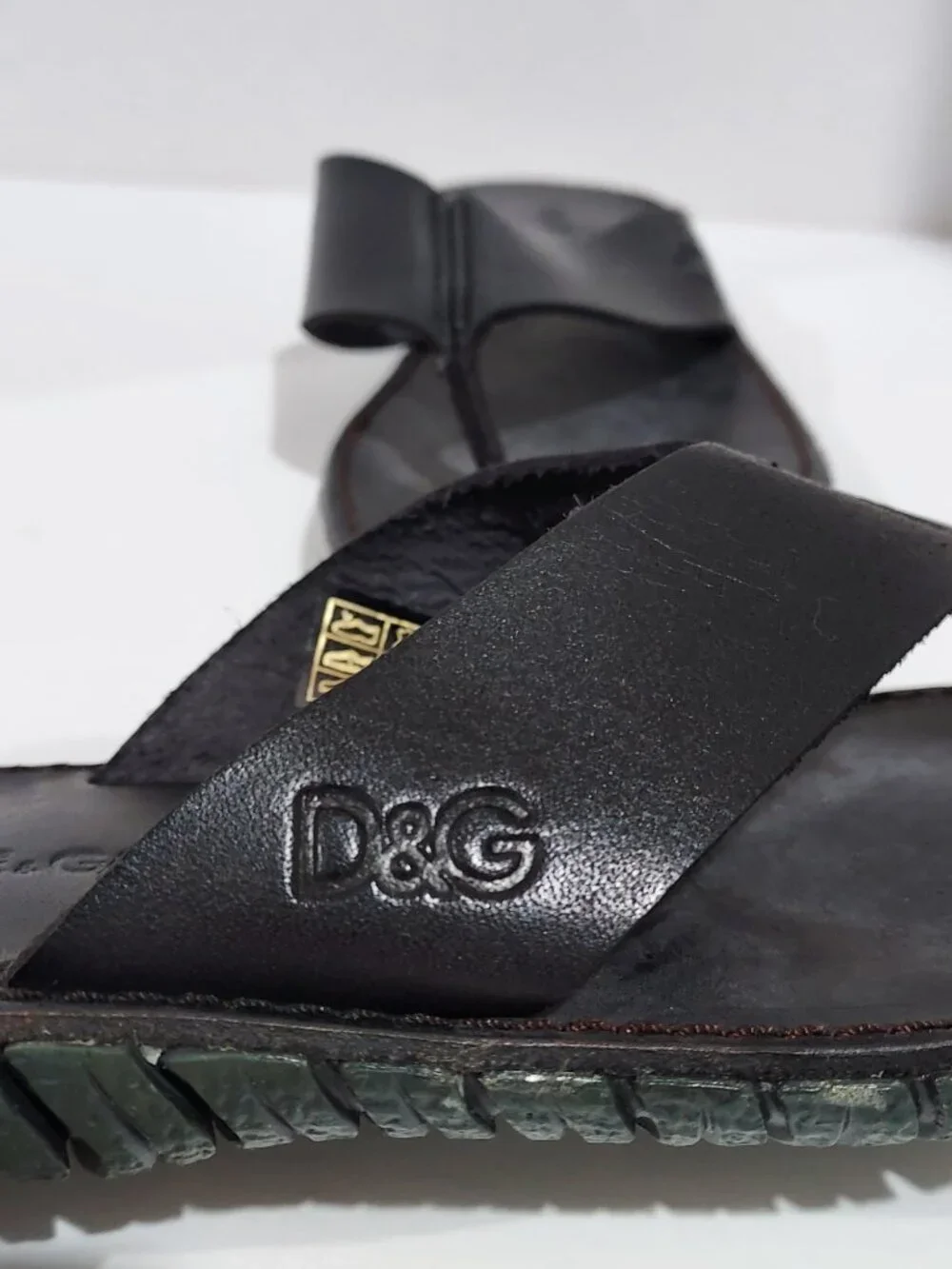 Dolce & Gabbana Kids Black Sandals SIZE 29 US Size 11.5